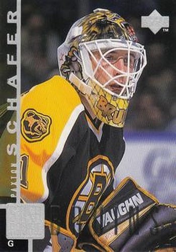 #183 Paxton Schafer - Boston Bruins - 1997-98 Upper Deck Hockey