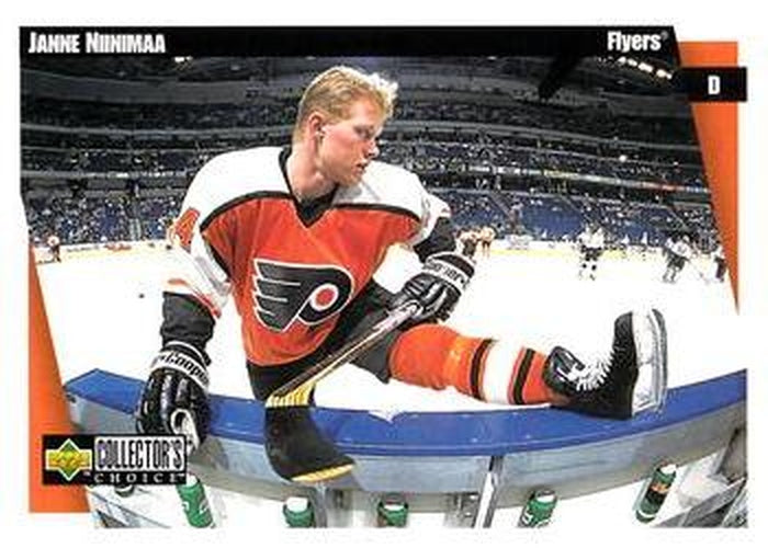 #183 Janne Niinimaa - Philadelphia Flyers - 1997-98 Collector's Choice Hockey