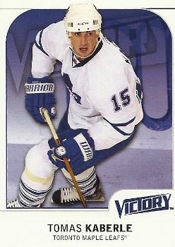 #183 Tomas Kaberle - Toronto Maple Leafs - 2009-10 Upper Deck Victory Hockey