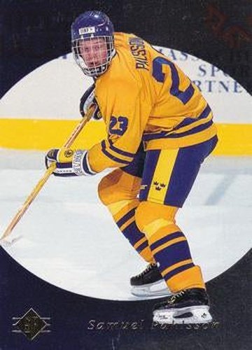 #183 Samuel Pahlsson - Sweden - 1995-96 SP Hockey