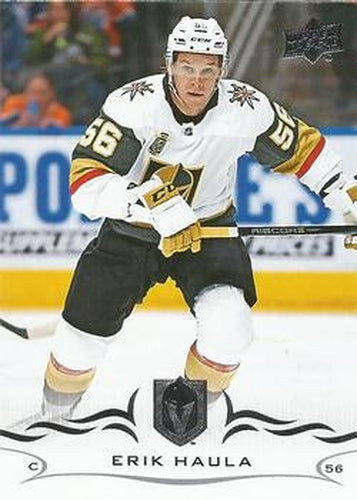 #183 Erik Haula - Vegas Golden Knights - 2018-19 Upper Deck Hockey