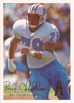 #183 Ray Childress - Houston Oilers - 1994 Fleer Football