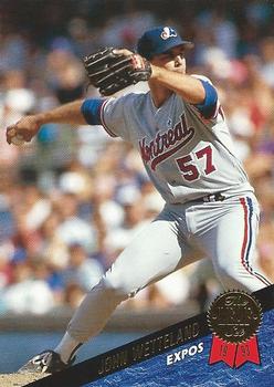 #183 John Wetteland - Montreal Expos - 1993 Leaf Baseball