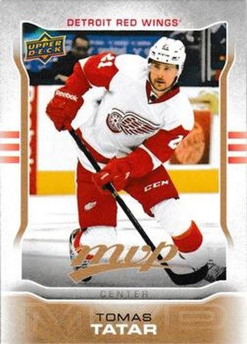 #183 Tomas Tatar - Detroit Red Wings - 2014-15 Upper Deck MVP Hockey