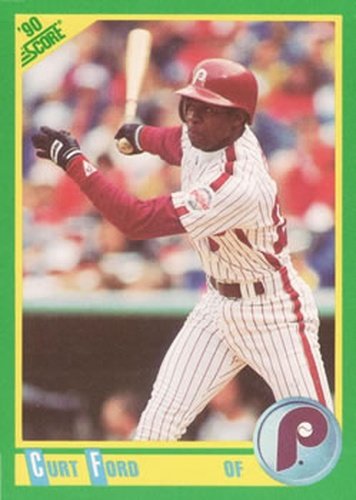 #183 Curt Ford - Philadelphia Phillies - 1990 Score Baseball
