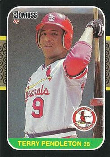 #183 Terry Pendleton - St. Louis Cardinals - 1987 Donruss Baseball