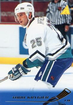 #183 Todd Krygier - Anaheim Mighty Ducks - 1995-96 Pinnacle Hockey