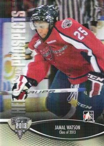 #183 Jamal Watson - Lethbridge Hurricanes - 2012-13 In The Game Heroes and Prospects Hockey