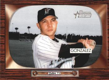 #183a Alex Gonzalez - San Diego Padres - 2004 Bowman Heritage Baseball