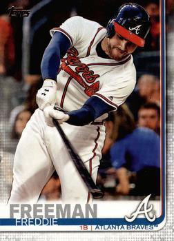 #183a Freddie Freeman - Atlanta Braves - 2019 Topps Baseball