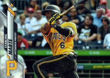 #183 Starling Marte - Pittsburgh Pirates - 2020 Topps Baseball
