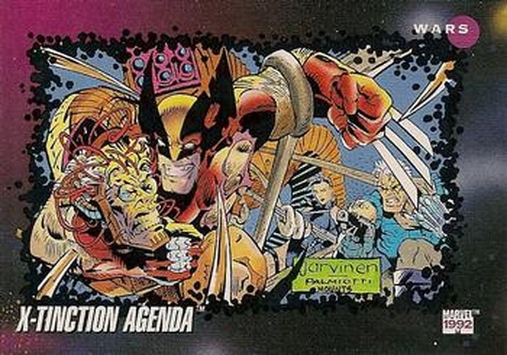 #184 X-tinction Agenda - 1992 Impel Marvel Universe