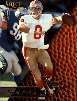#184 Steve Young - San Francisco 49ers - 1996 Select Football