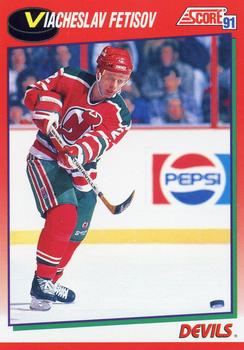 #184 Slava Fetisov - New Jersey Devils - 1991-92 Score Canadian Hockey