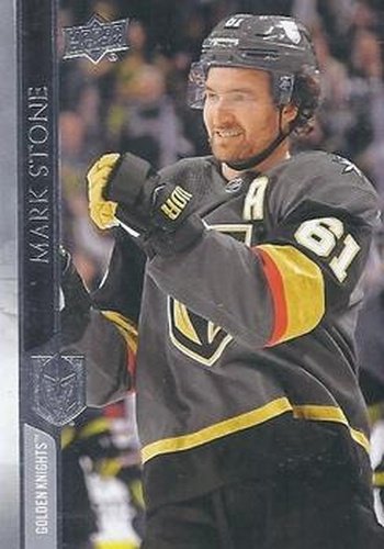 #184 Mark Stone - Vegas Golden Knights - 2020-21 Upper Deck Hockey