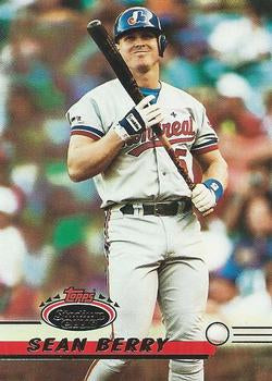 #184 Sean Berry - Montreal Expos - 1993 Stadium Club Baseball