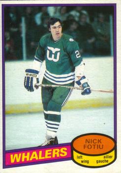 #184 Nick Fotiu - Hartford Whalers - 1980-81 O-Pee-Chee Hockey