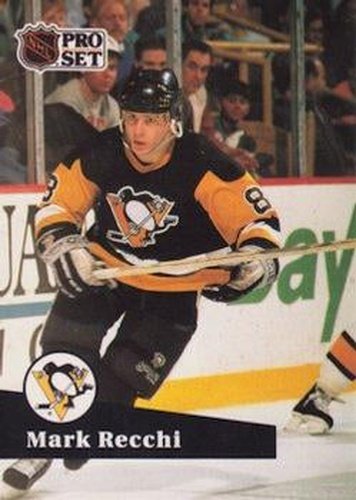 #184 Mark Recchi - 1991-92 Pro Set Hockey