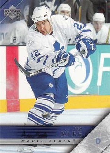 #184 Ken Klee - Toronto Maple Leafs - 2005-06 Upper Deck Hockey