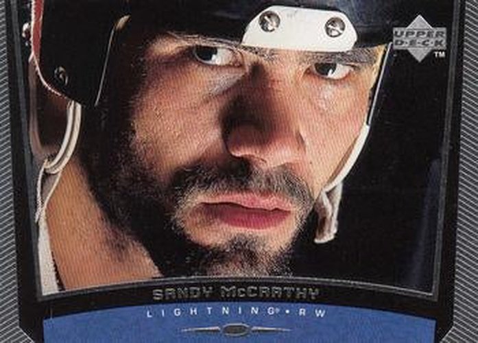 #184 Sandy McCarthy - Tampa Bay Lightning - 1998-99 Upper Deck Hockey