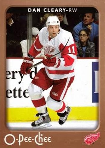 #184 Daniel Cleary - Detroit Red Wings - 2006-07 O-Pee-Chee Hockey