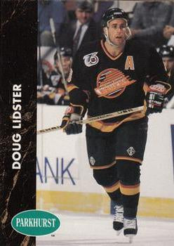 #184 Doug Lidster - Vancouver Canucks - 1991-92 Parkhurst Hockey