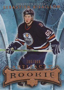 #184 Sebastien Bisaillon - Edmonton Oilers - 2007-08 Upper Deck Artifacts Hockey