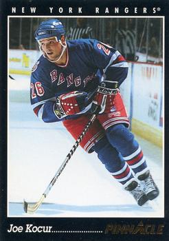 #184 Joey Kocur - New York Rangers - 1993-94 Pinnacle Hockey