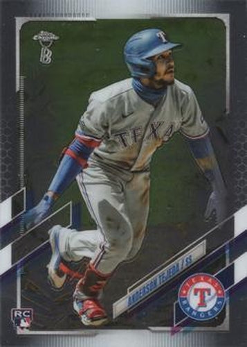 #184 Anderson Tejeda - Texas Rangers - 2021 Topps Chrome Ben Baller Edition Baseball