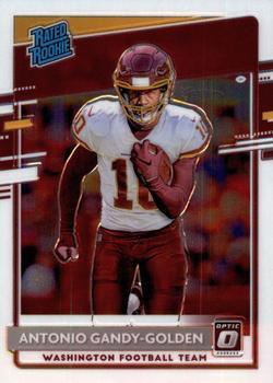 #184 Antonio Gandy-Golden - Washington - 2020 Donruss Optic Football