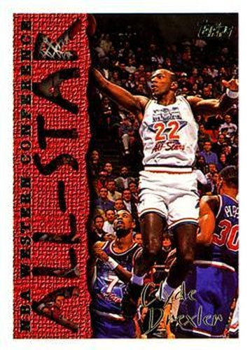 #184 Clyde Drexler - Portland Trail Blazers - 1994-95 Topps Basketball