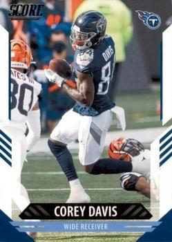 #184 Corey Davis - Tennessee Titans - 2021 Score Football