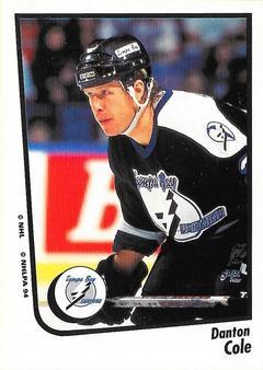 #184 Danton Cole - Tampa Bay Lightning - 1994-95 Panini Hockey Stickers