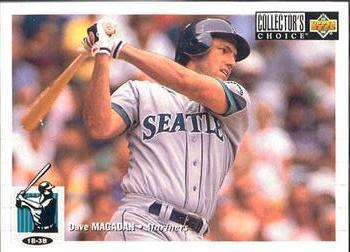 #184 Dave Magadan - Seattle Mariners - 1994 Collector's Choice Baseball