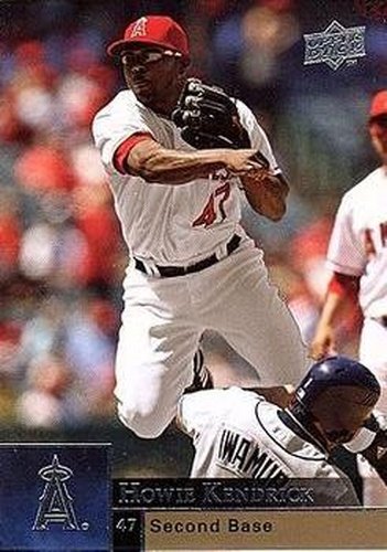 #184 Howie Kendrick - Los Angeles Angels - 2009 Upper Deck Baseball