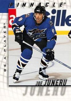 #184 Joe Juneau - Washington Capitals - 1997-98 Pinnacle Be a Player Hockey
