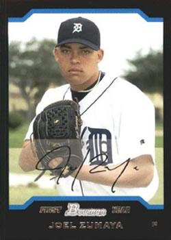 #184 Joel Zumaya - Detroit Tigers - 2004 Bowman Baseball