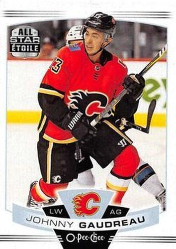 #184 Johnny Gaudreau - Calgary Flames - 2019-20 O-Pee-Chee Hockey