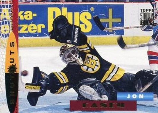 #184 Jon Casey - Boston Bruins - 1994-95 Stadium Club Hockey