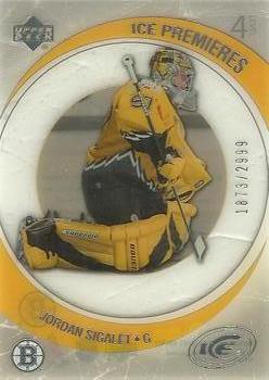 #184 Jordan Sigalet - Boston Bruins - 2005-06 Upper Deck Ice Hockey