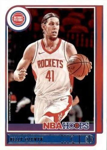 #184 Kelly Olynyk - Detroit Pistons - 2021-22 Hoops Basketball