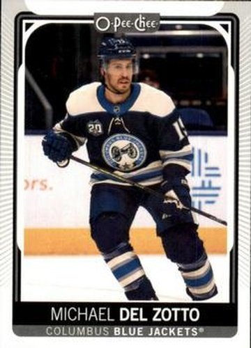 #184 Michael Del Zotto - Columbus Blue Jackets - 2021-22 O-Pee-Chee Hockey