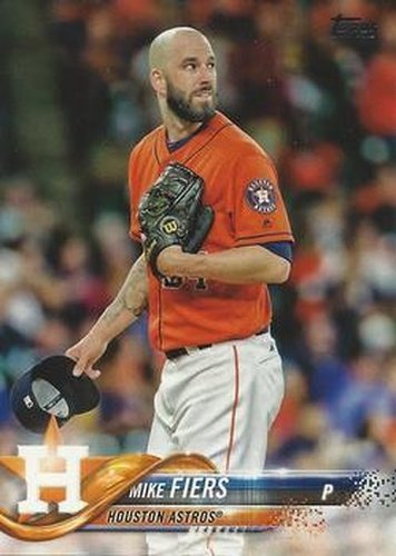 #184 Mike Fiers - Houston Astros - 2018 Topps Baseball