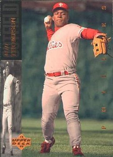 #184 Milt Thompson - Philadelphia Phillies - 1994 Upper Deck Baseball