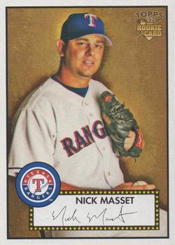 #184 Nick Masset - Texas Rangers - 2006 Topps 1952 Edition Baseball