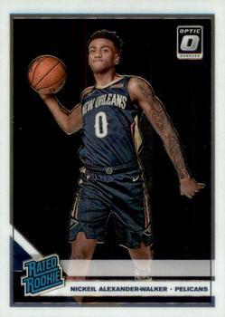 #184 Nickeil Alexander-Walker - New Orleans Pelicans - 2019-20 Donruss Optic Basketball