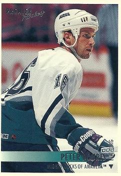 #184 Peter Douris - Anaheim Mighty Ducks - 1994-95 Topps Premier Hockey