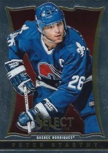 #184 Peter Stastny - Quebec Nordiques - 2013-14 Panini Select Hockey