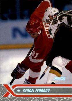 #184 Sergei Fedorov - Detroit Red Wings - 2000-01 Stadium Club Hockey