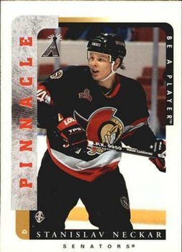 #184 Stanislav Neckar - Ottawa Senators - 1996-97 Pinnacle Be a Player Hockey